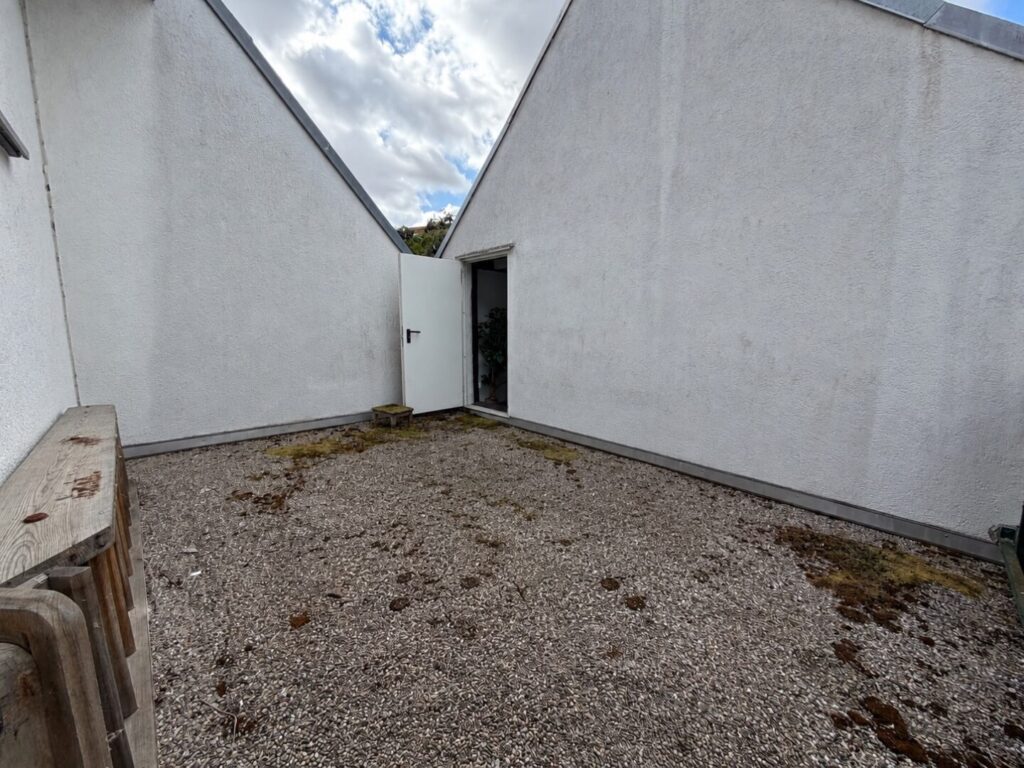 Terrasse am Gewerberaum